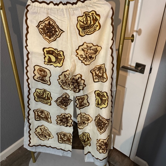 NWOT Alemais Relic pants in Cream US Size 4 - Picture 4 of 5